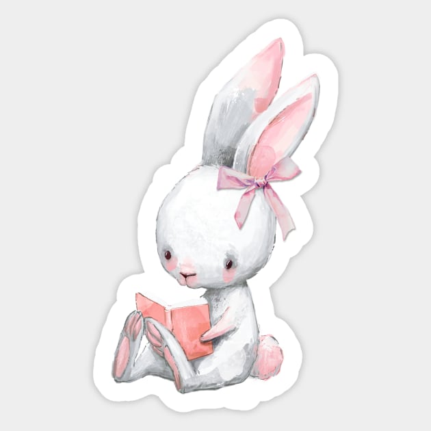 Bunny Love 4 Sticker by EveFarb